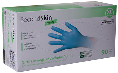 Nitril Einweghandschue SecondSkin Strong